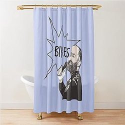 Bikes by Tom Segura Shower Curtain