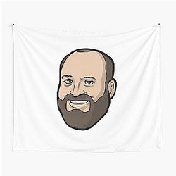 Tom Segura Head of Special Gift for Everyone Tapestry
