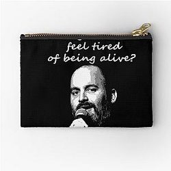Tom Segura Tired of Being Alive Zipper Pouch