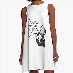 Retro Vintage Kane Tom Segura Love You A-Line Dress