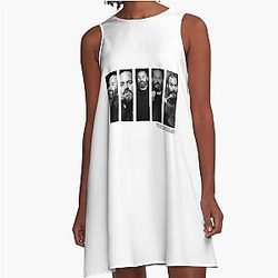 Birthday Gifts for You A-Line Dress Tom Segura Black and White Idol