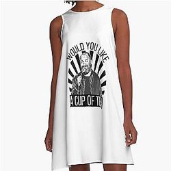Gifts For Men Would You Like A Cup Of Tea Tom Segura A-Line Dress