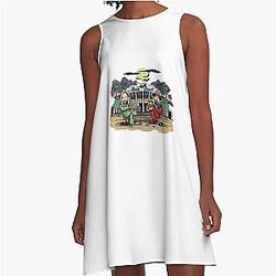 Great Model Fan Art And Awesome A-Line Dress