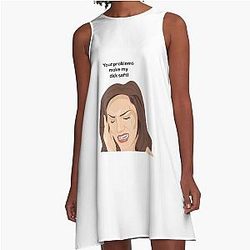 Music Vintage Tom Segura Your Problems Make My Dick Soft A-Line Dress