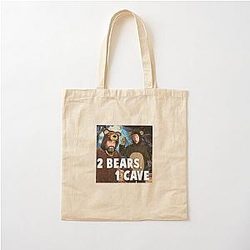 Birthday Gift for Tom Segura 2 Bears 1 Cave Cotton Tote Bag