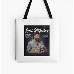 More Than Awesome Tom Segura Fan Art and Merch Graphic for Fan All Over Print Tote Bag