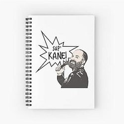 Retro Vintage Kane Tom Segura Love You Spiral Notebook