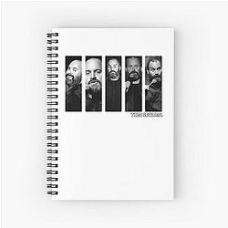 Birthday Gifts for you Black and White Spiral Notebook