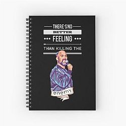 Funny Gift Killing The Enemy Tom Segura Cute Gift Spiral Notebook