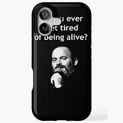 Tom Segura Tired of Being Alive iPhone Case