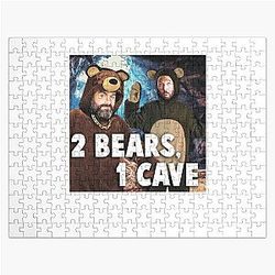 Birthday Gift Tom Segura 2 Bears Cave Retro Wave Jigsaw Puzzle