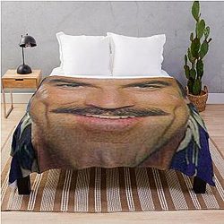 Tom Selleck Magnum P.I. Style Throw Blanket