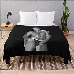 Classic Tom Selleck Throw Blanket