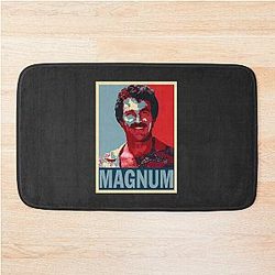 Magnum P.I. Tom Selleck Retro Television Show Bath Mat