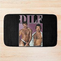 DILF Tom Selleck Bath Mat