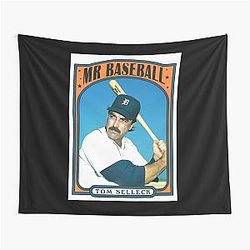 Tom Selleck Mr Baseball Tapestry
