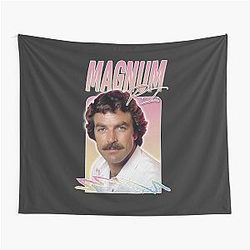 Magnum PI Retro Style Tapestry