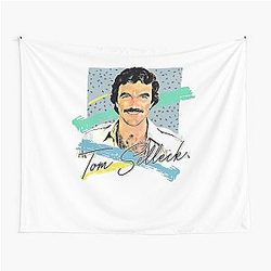 Tom Selleck Famous Actor Tapestry
