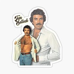 Tom Selleck Is The Daddy Sticker