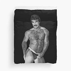 Classic Tom Selleck Duvet Cover