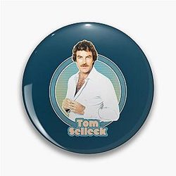 Tom Selleck Pin