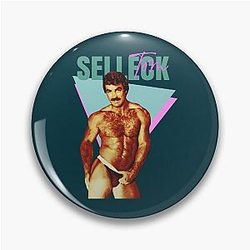 Tom Selleck Pin