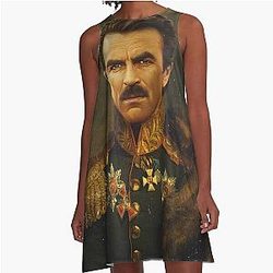 Tom Selleck A-Line Dress