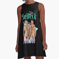 Tom Selleck A-Line Dress