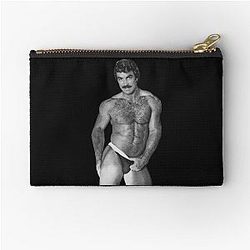 Classic Tom Selleck Zipper Pouch