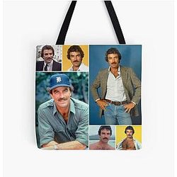 Tom Selleck All Print Tote Bag