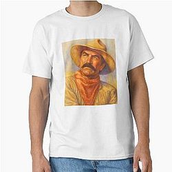 Western Actor Tom Selleck Classic T-Shirt