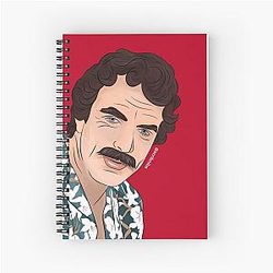 Tom Selleck Magnum PI Spiral Notebook
