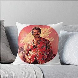 Magnum Pi Throw Pillow
