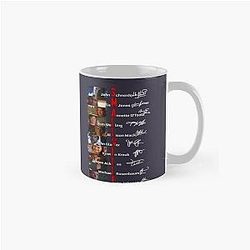 Smallville Cast Signed Fan Tom Welling Kristin Kreuk Allison Mack Classic Mug