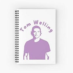 Tom Welling Clark Kent Spiral Notebook