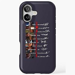 Smallville Cast Signed Fan with Tom Welling, Kristin Kreuk and Allison Mack for iPhone Tough Case