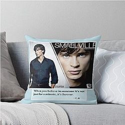 Tom Welling Smallville Throw Pillow