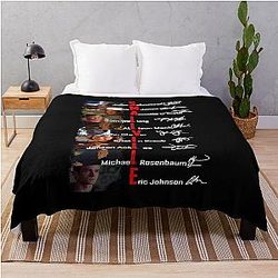 Smallville Cast Signed Gift Fan Tom Welling Kristin Kreuk Allison Mack Gift For Blanket