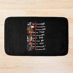 Smallville Cast Signed Gift Fan Tom Welling Kristin Kreuk Allison Mack Gift for Bath Mat