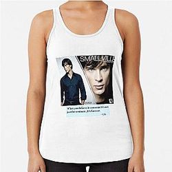 Tom Welling Smallville Racerback Tank Top