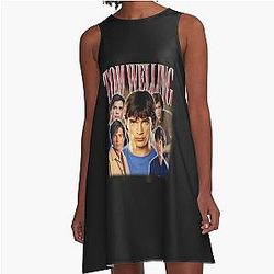 Vintage Tom Welling A-Line Dress