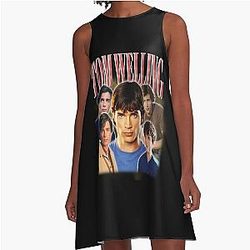 Tom Welling Vintage A-Line Dress