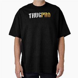 THUG PRO skateboarding Tony Hawk Game Oversized T-Shirt