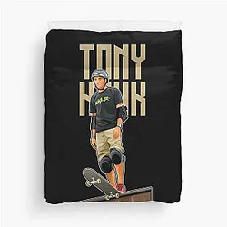 Tony Hawk Skates Legend Duvet Cover