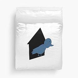 Birdhouse Inspired by Tony Hawk Duvet Cover