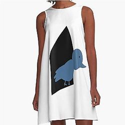 Birdhouse Inspired by Tony Hawk A-Line Dress