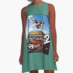 Tony Hawk Pro Skater 2 A-Line Dress