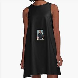 Tony Hawk Gets Vax A-Line Dress