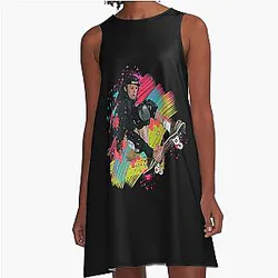 Tony Hawk skateboard A-Line Dress