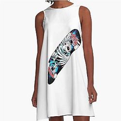 Tony Hawk skateboard A-line Dress